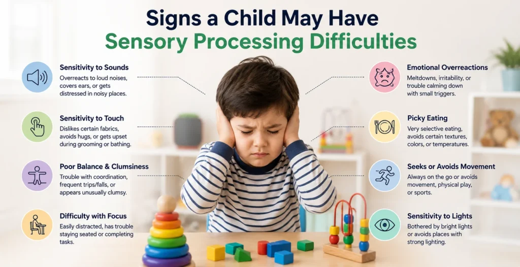 Signs a Child May Have Sensory Processing Difficulties