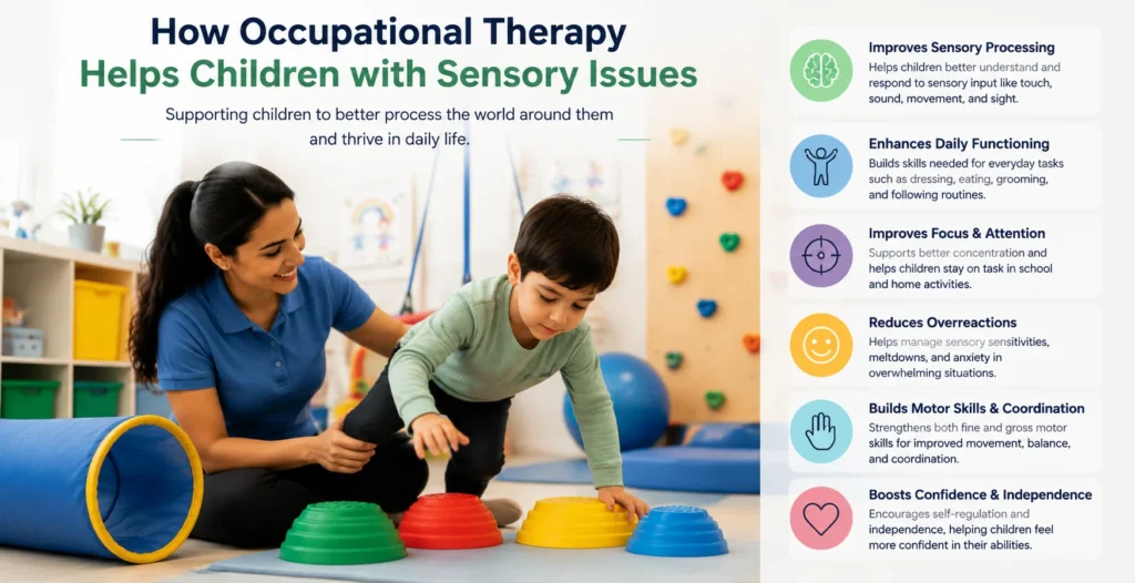 How Occupational Therapy Helps Children with Sensory Issues