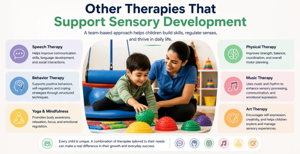Other Therapies That Support Sensory Development